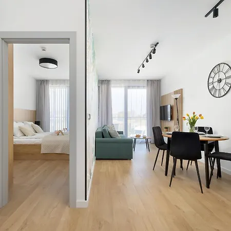 Klimatyzowane Art W Mielnie Z Parkingiem I Basenem By Renters Apartamento *